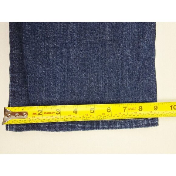 Levis 31X29 Womens Size 12M 529 Curvy Bootcut Blue Denim 5 Pocket Logo Tag Jeans - Picture 5 of 14